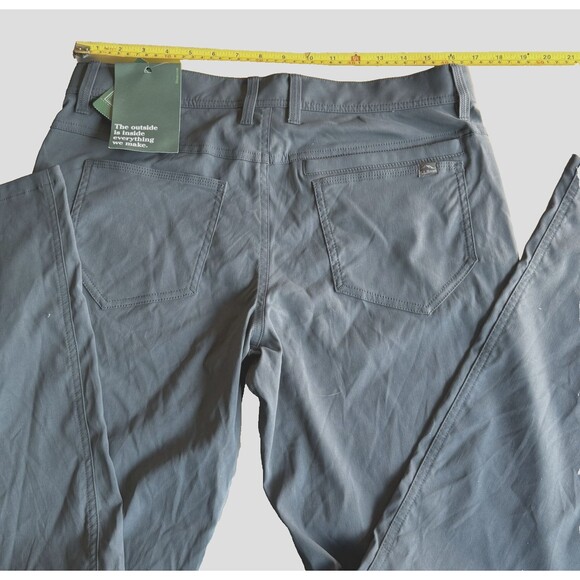 NWT LL Bean VentureStretch Five Pocket Mens Pants Straight Leg 33x32 - Picture 4 of 8